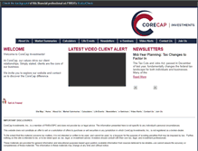 Tablet Screenshot of corecapinv.com